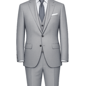 LIGHT GRAY FRESCO SUIT